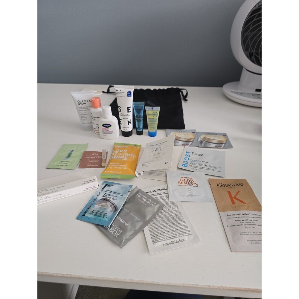 Prestige Skincare, Hair & Fragrance Beauty Discovery Kit with Dermstore Bag NEW